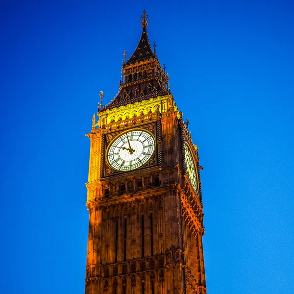 Big Ben in London HDR — Stock Photo, Image