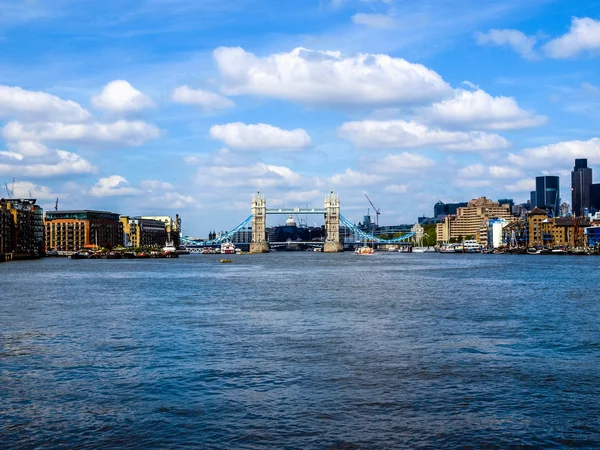 Tower Bridge, London hdr — Stockfoto