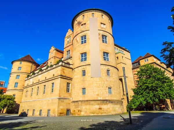 Altes schloss stuttgart hdr — Stockfoto