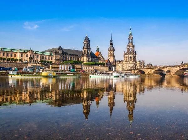 Dresde Hofkirche HDR — Foto de Stock