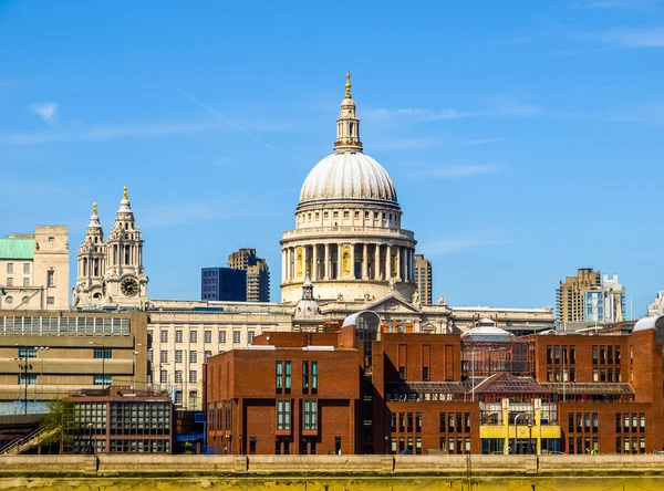 St Paul Cathedral, Londyn Hdr — Zdjęcie stockowe