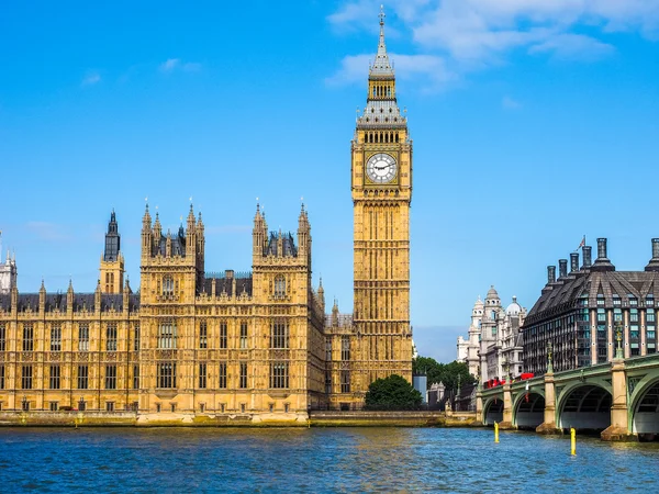 Camere del Parlamento a Londra HDR — Foto Stock