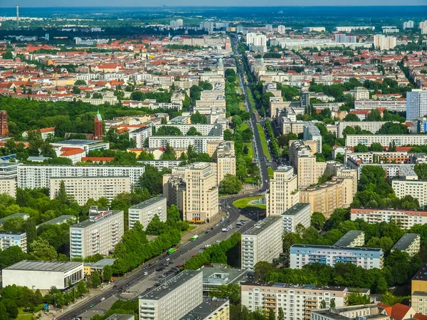 Berlino vista aerea HDR — Foto Stock