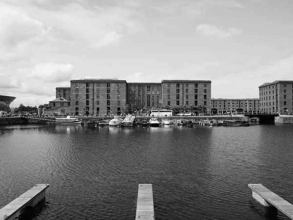 Albert Dock and Salthouse dock in Liverpool — Stock Photo, Image