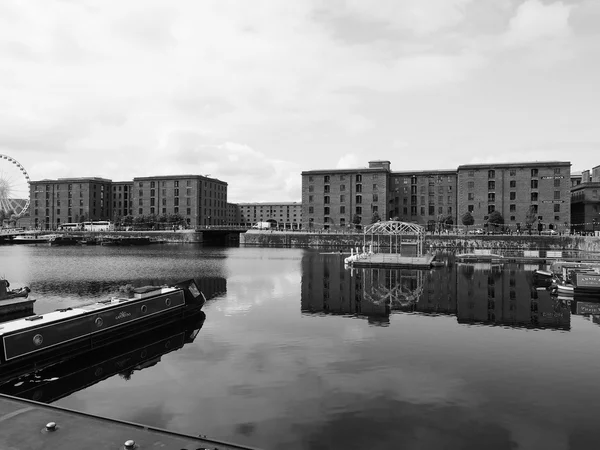 Albert Dock és a Salthouse dock, Liverpool — Stock Fotó