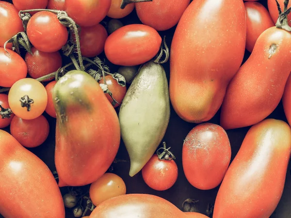 Pomodoro verdura annata desaturata — Foto Stock