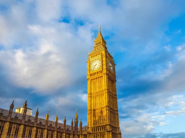 Büyük Ben Londra Hdr — Stok fotoğraf