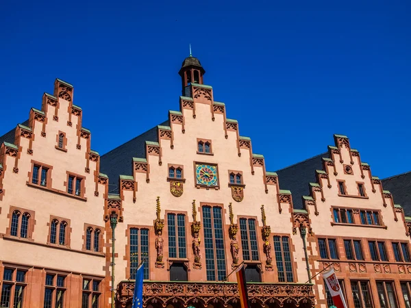 Frankfurt city hall HDR — Stock Photo, Image