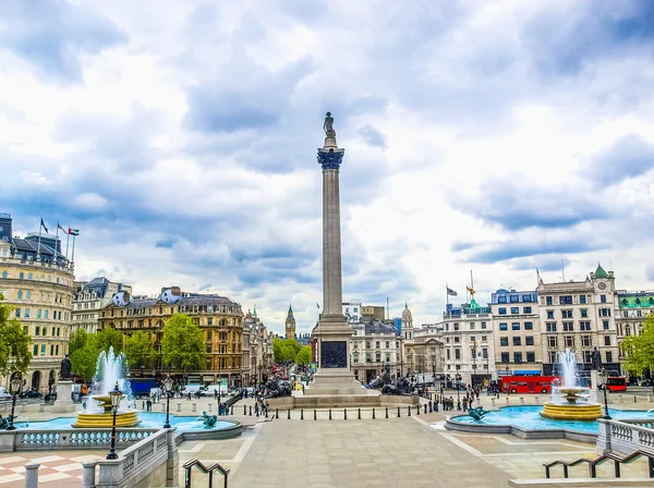Trafalgar Square, London Hdr — Stockfoto