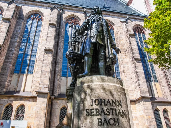 Neues Bach Denkmal HDR — Stockfoto