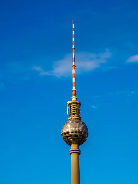 Televizní věž Berlín Hdr — Stock fotografie