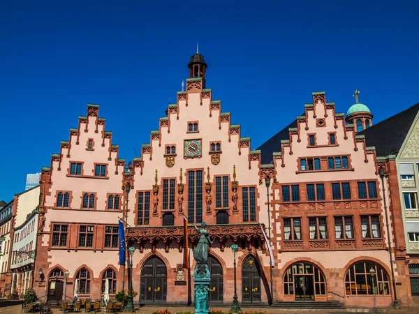 Frankfurt city hall HDR — Stock Photo, Image