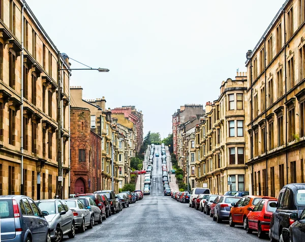 Glasgow heuvel Hdr — Stockfoto