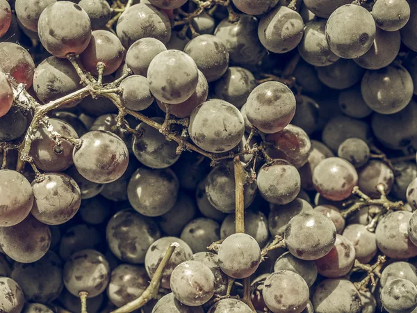 Frutos de uva roja vendimia desaturada —  Fotos de Stock