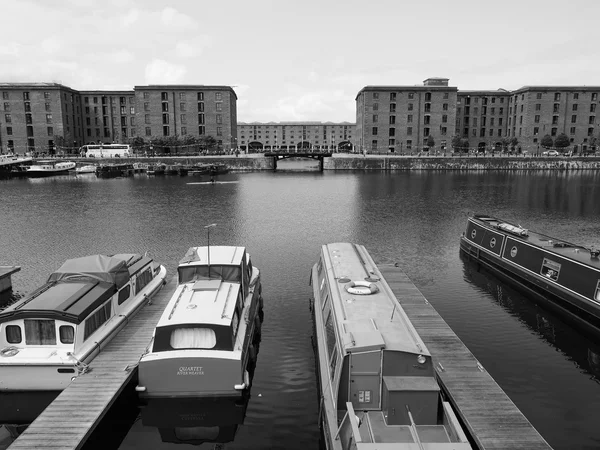 Albert Dock i Salthouse dock w Liverpoolu — Zdjęcie stockowe