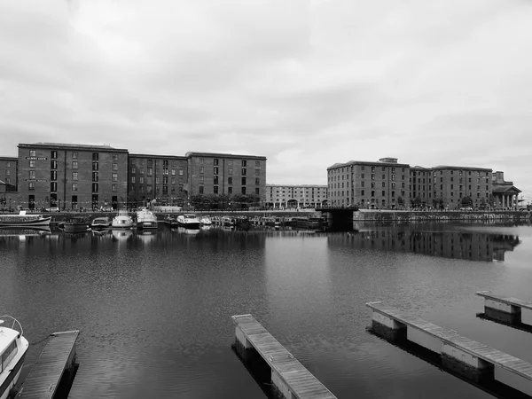 Doca Albert e doca Salthouse em Liverpool — Fotografia de Stock