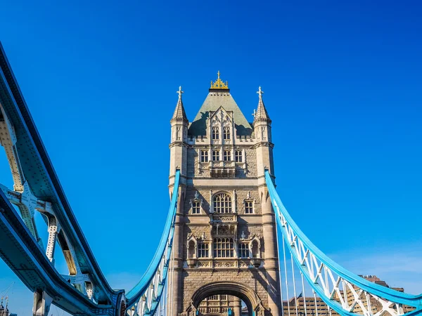 Tower Bridge in London hdr — Stockfoto