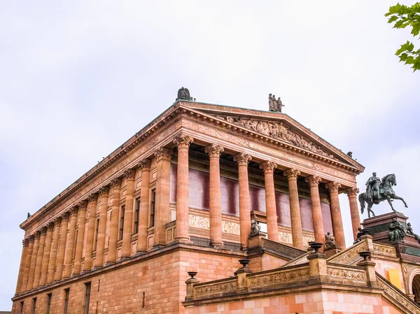 Narodowego Alte Galerie w Berlin Hdr — Zdjęcie stockowe