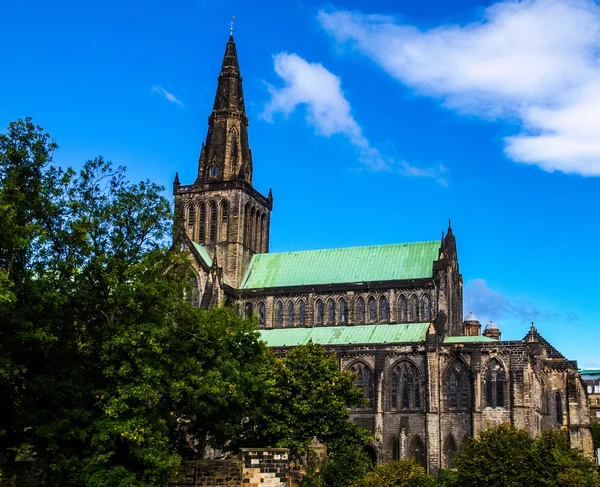 Katedra w Glasgow Hdr — Zdjęcie stockowe