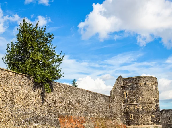 Canterbury City Τείχη HDR — Φωτογραφία Αρχείου