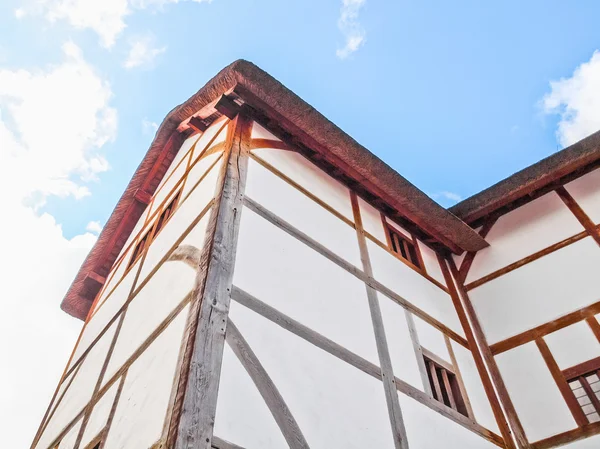 Globe Theatre, Λονδίνο Hdr — Φωτογραφία Αρχείου