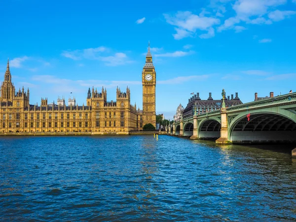 Huizen van het Parlement in Londen HDR — Stockfoto