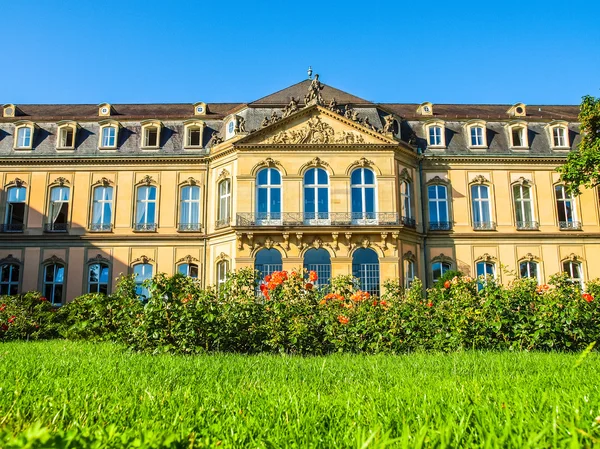Neues Schloss (nowy zamek), Stuttgart Hdr — Zdjęcie stockowe