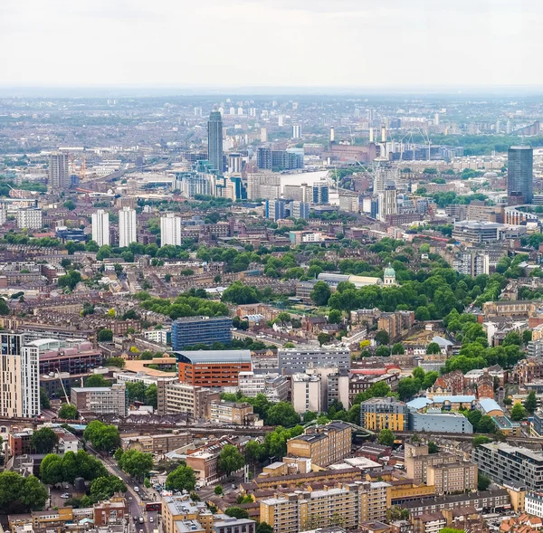 伦敦人类发展报告的空中视图 — 图库照片