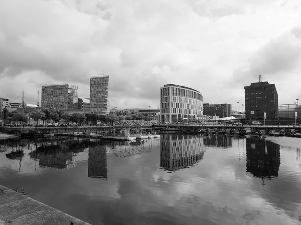 Waterfront im Leberpool — Stockfoto