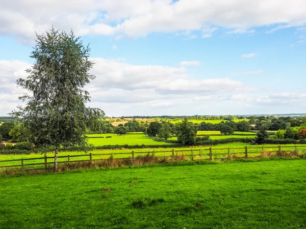 Widok Tanworth w Arden HDR — Zdjęcie stockowe