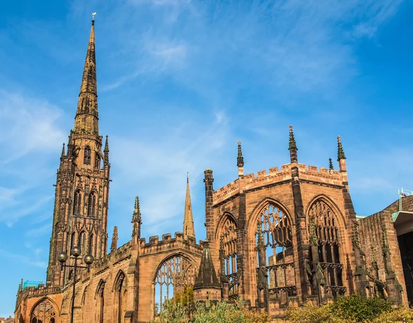 Cattedrale di Coventry HDR — Foto Stock