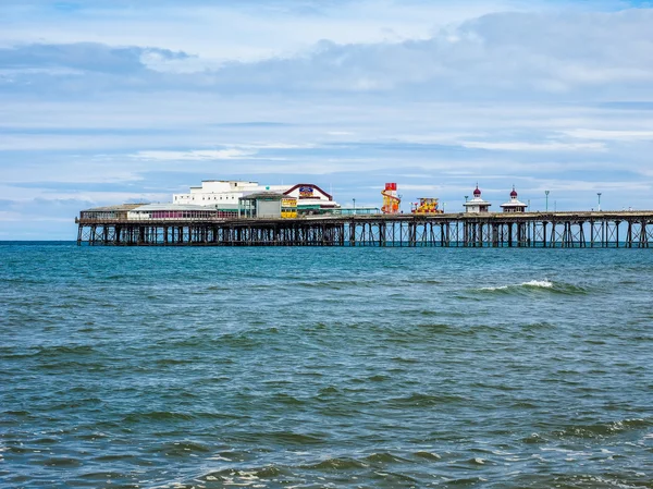 Playa del placer en Blackpool hdr —  Fotos de Stock