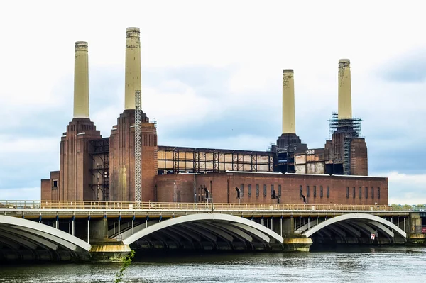 バタシー発電所、ロンドンの Hdr — ストック写真
