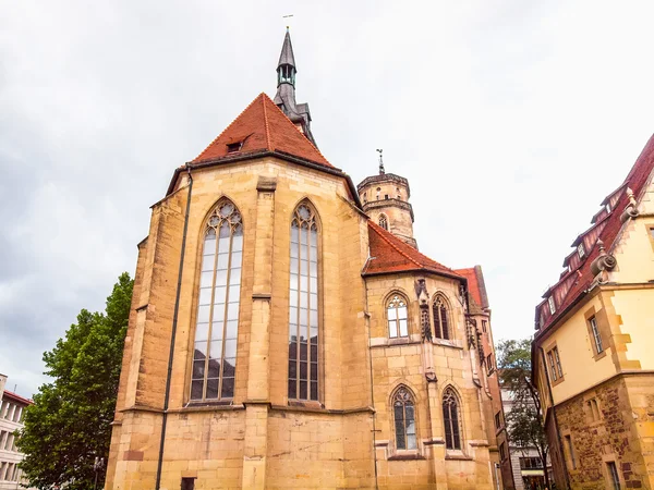 Igreja Stiftskirche, Stuttgart HDR — Fotografia de Stock