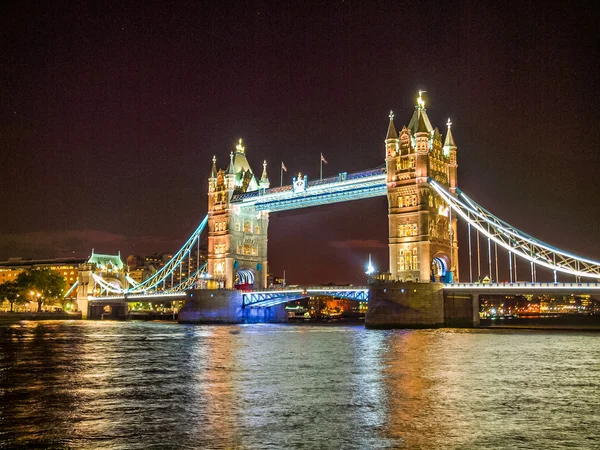 Tower Bridge London HDR — Stock Photo, Image