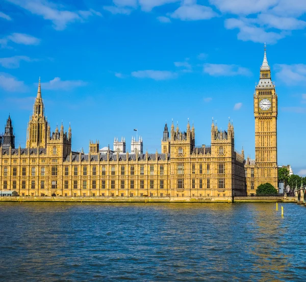 Huizen van het Parlement in Londen HDR — Stockfoto