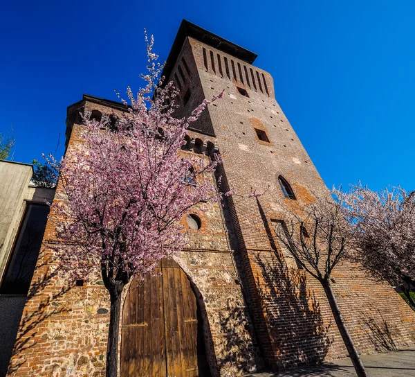 Tower of Settimo in Settimo Torinese HDR — Stock Photo, Image