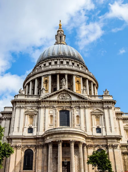 St Paul Cathedral, London Hdr — Stockfoto