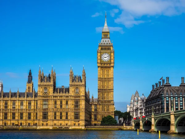 Huizen van het Parlement in Londen HDR — Stockfoto