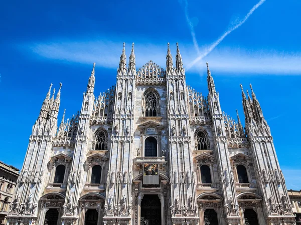 Duomo, Milão HDR — Fotografia de Stock