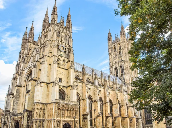 Canterbury katedral Hdr — Stok fotoğraf