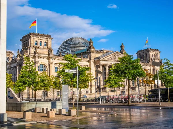 Reichstag Berlin HDR — Stock Photo, Image