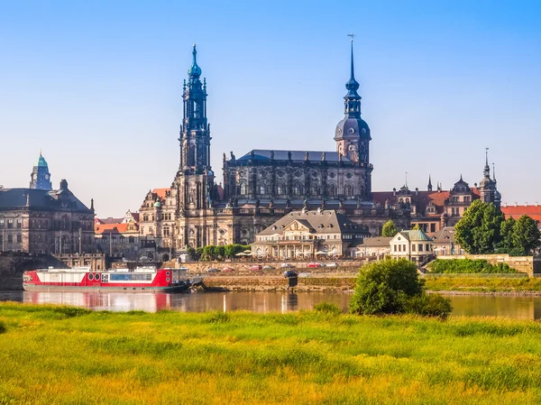 Dresden Hofkirche HDR — Stock Photo, Image