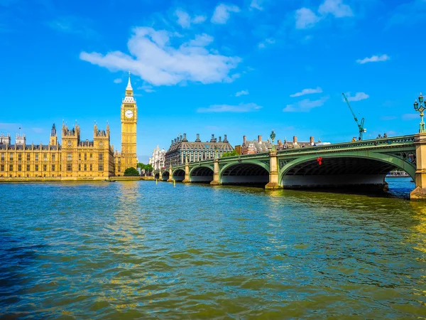 Parlamentets hus i London HDR — Stockfoto