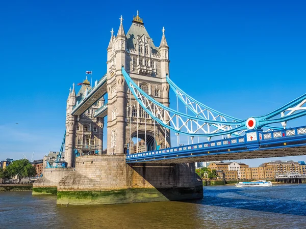 Tower Bridge en Londres HDR — Foto de Stock