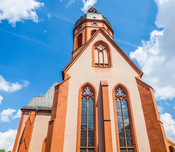 St Stephan kyrka Mainz HDR — Stockfoto