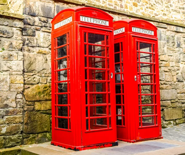 Telefonia a Londra HDR — Foto Stock