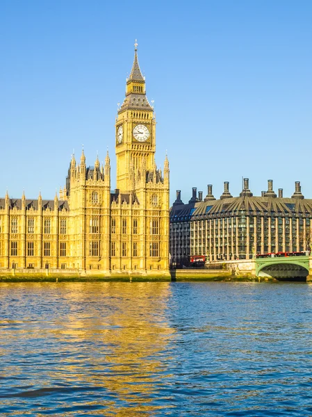 Houses of Parliament London HDR — Stock Photo, Image