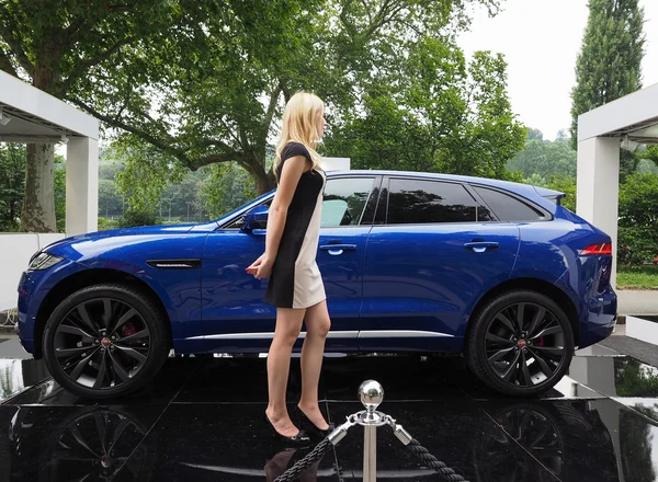 Jaguar F Pace coche — Foto de Stock