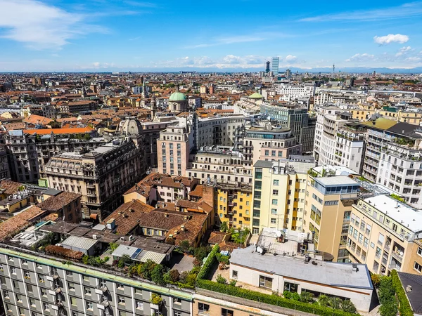 Luftaufnahme von Mailand, Italien HDR — Stockfoto